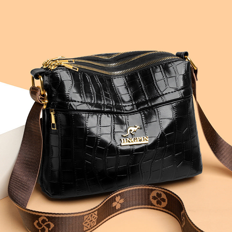 The Liora Triple-Zip Everyday Crossbody