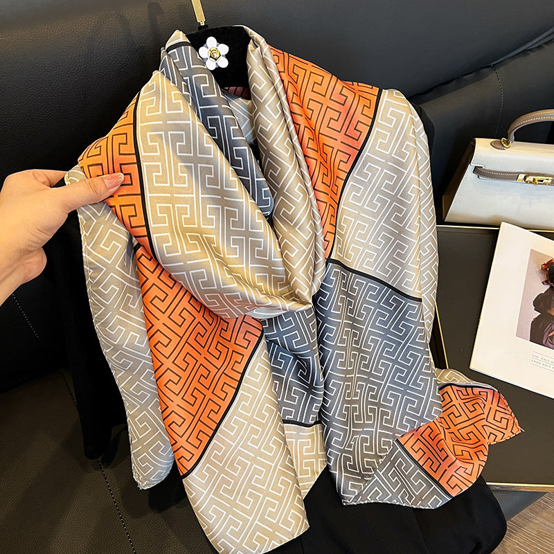 VersaSilk Orange Scarf