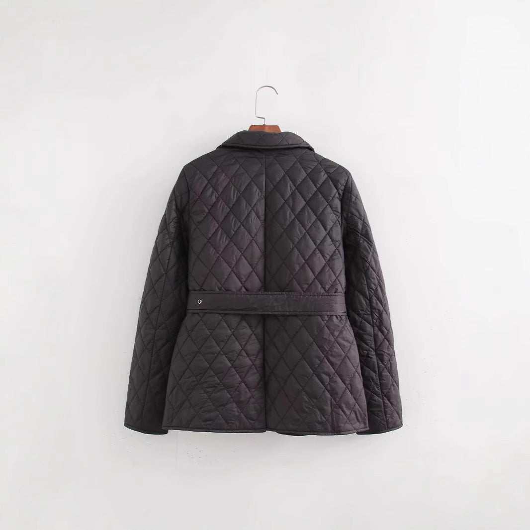 Kyoto Quilted Belted Jacket