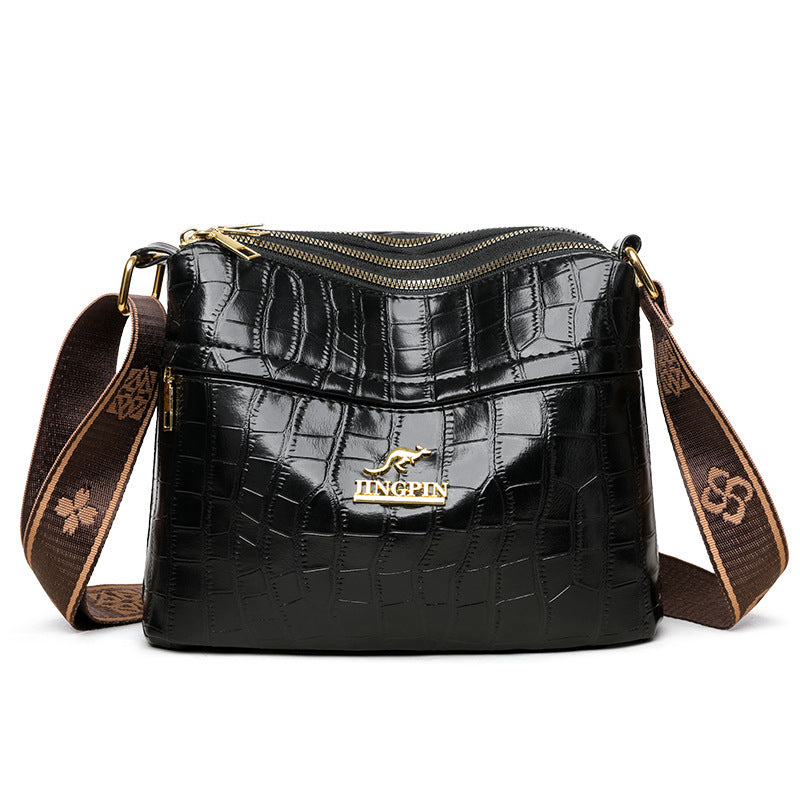 The Liora Triple-Zip Everyday Crossbody