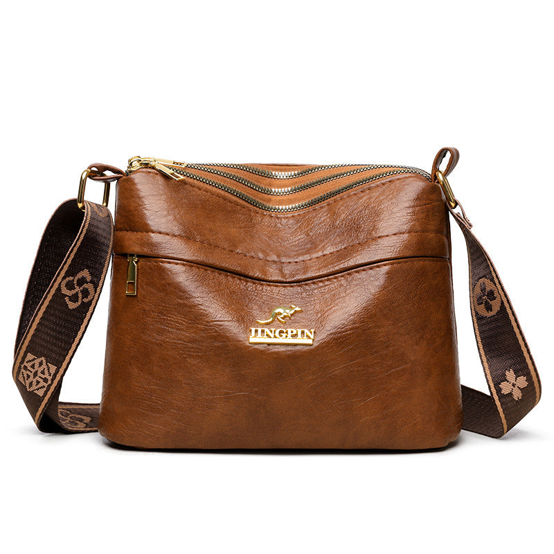 The Liora Triple-Zip Everyday Crossbody