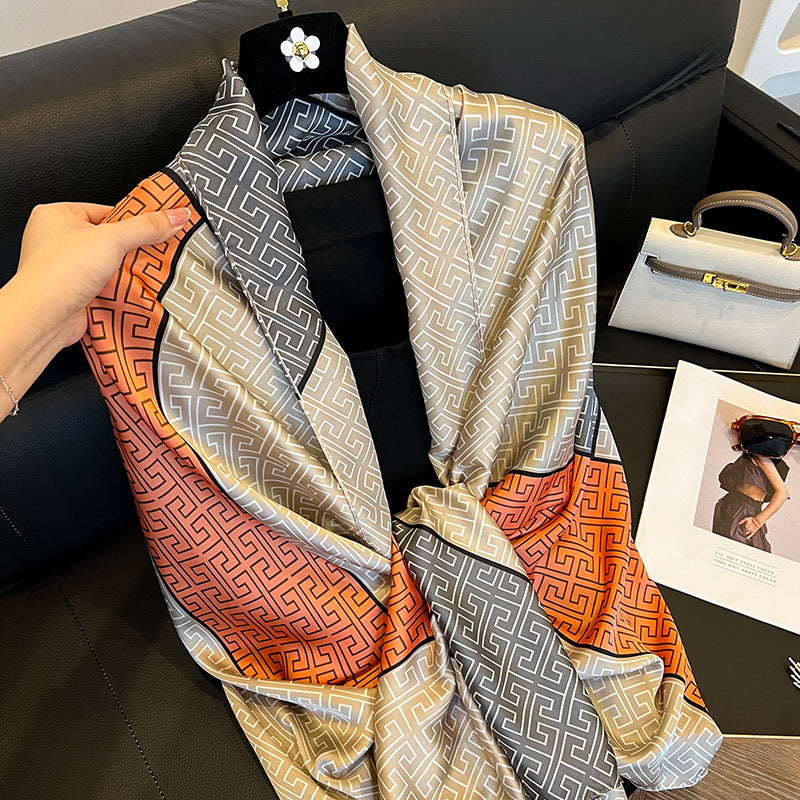 VersaSilk Orange Scarf