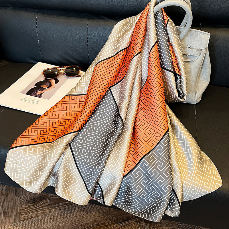 VersaSilk Orange Scarf