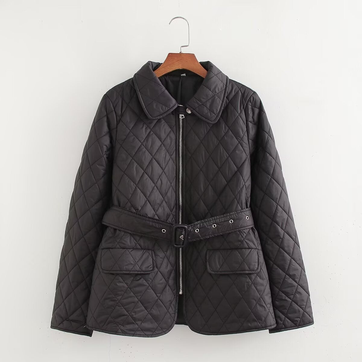 Kyoto Quilted Belted Jacket