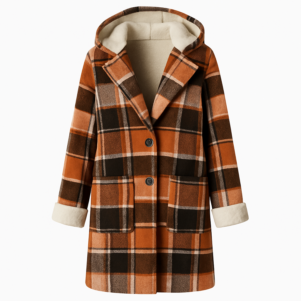 The Aspen Check Coat