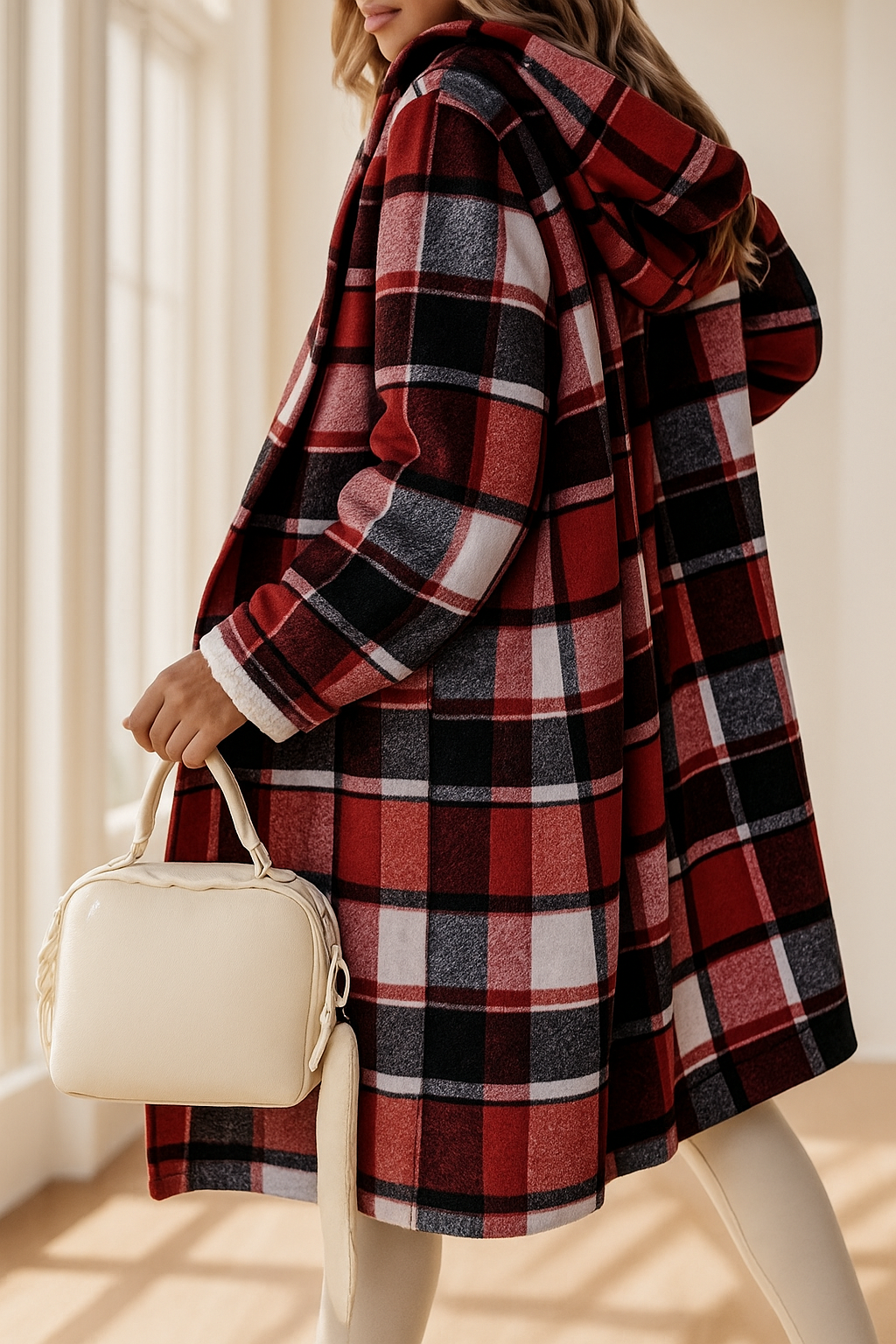 The Aspen Check Coat