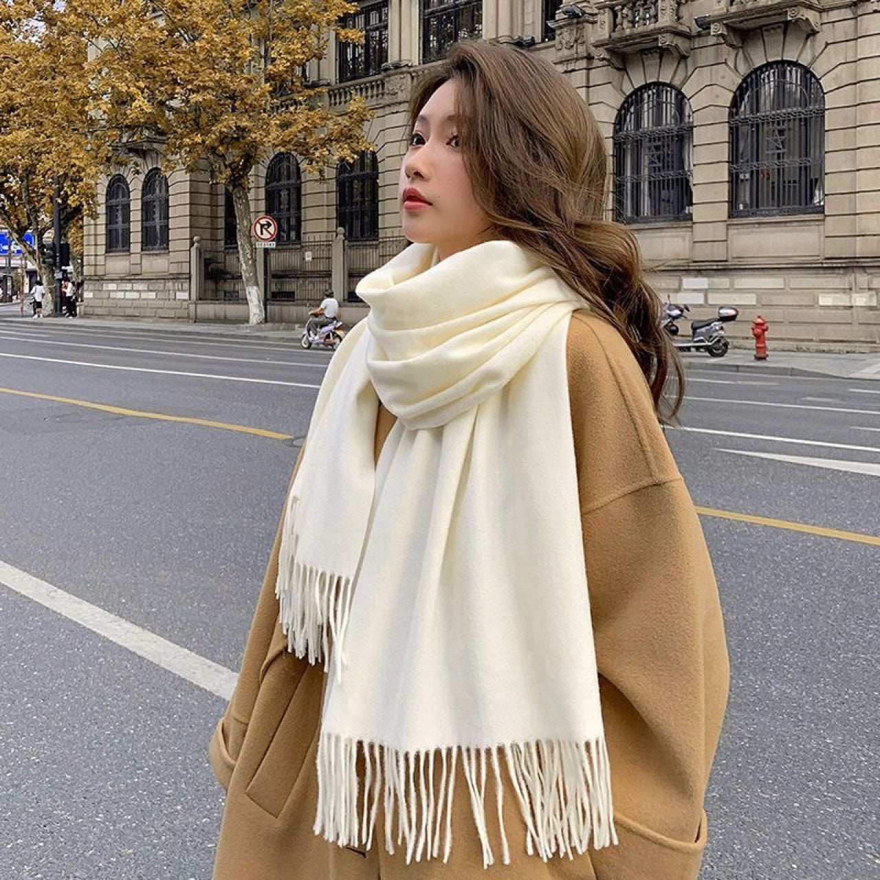 Scarlet Embrace Scarf