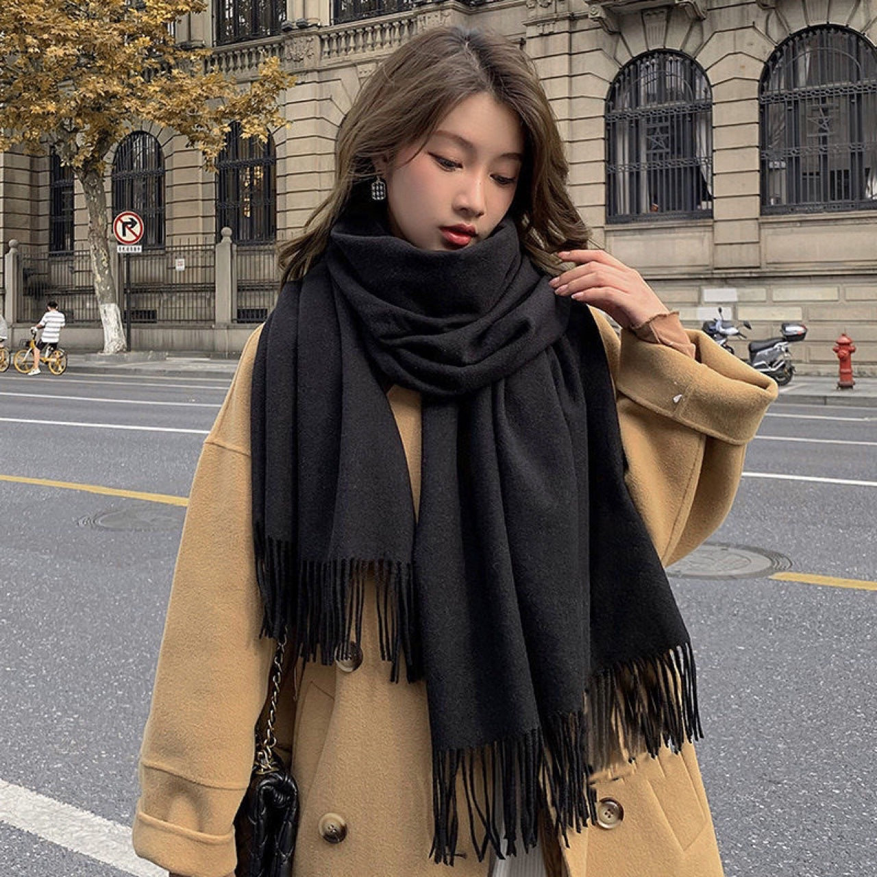 Scarlet Embrace Scarf
