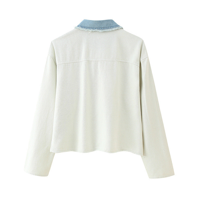 Brooklyn Edge" Two-Tone Utility Jacket
