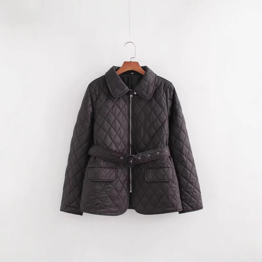 Kyoto Quilted Belted Jacket